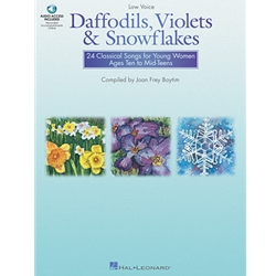 Daffodils, Violets, and Snowflakes - Low Voice and Piano