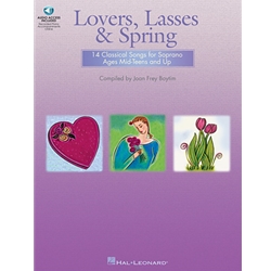 Lovers, Lasses, and Spring (Bk/Audio Access) - Soprano Voice and Piano