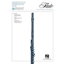 Master Solos: Intermediate Level - Flute and Piano