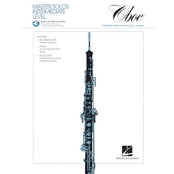 Master Solos: Intermediate Level - Oboe and Piano