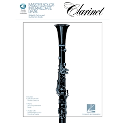 Master Solos: Intermediate Level - Clarinet and Piano
