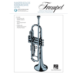 Master Solos: Intermediate Level (Book/CD) - Trumpet and Piano