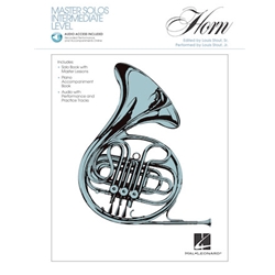 Master Solos: Intermediate Level (Book with Online Audio) - Horn and Piano