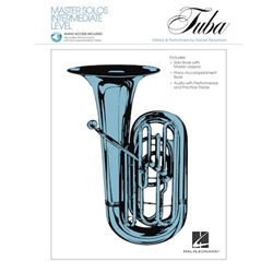 Master Solos: Intermediate Level - Tuba and Piano