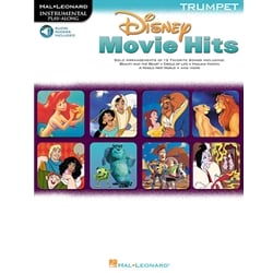 Disney Movie Hits for Trumpet - Book with Online Audio