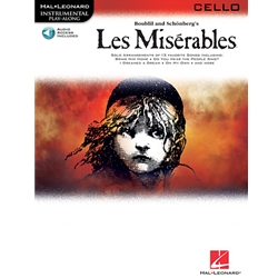 Les Miserables for Cello - Book with Audio Access
