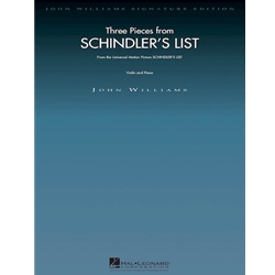3 Pieces from Schindler's List - Violin and Piano