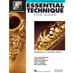 Essential Elements for Band Book 3 with EEi - Alto Sax