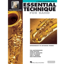 Essential Elements for Band Book 3 with EEi - Tenor Sax