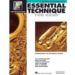 Essential Elements for Band Book 3 with EEi - Baritone Sax