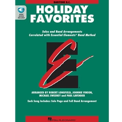 Essential Elements Holiday Favorites - Baritone BC