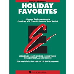 Essential Elements Holiday Favorites - Piano Accomp