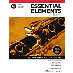Essential Elements for Band, Book 2 (2025 Edition) - Clarinet