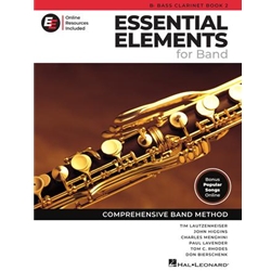 Essential Elements for Band, Book 2 (2025 Edition) - Bass Clarinet