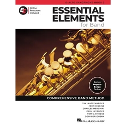 Essential Elements for Band, Book 2 (2025 Edition) - Alto Sax