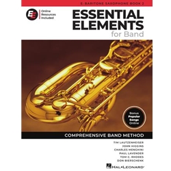 Essential Elements for Band, Book 2 (2025 Edition) - Bari Sax