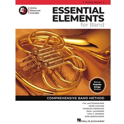 Essential Elements for Band, Book 2 (2025 Edition) - F Horn