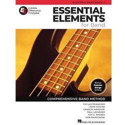 Essential Elements for Band, Book 2 (2025 Edition) - Electric Bass