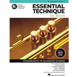 Essential Elements for Band, Book 3 (Essential Technique 2025 Edition) - Trumpet
