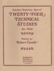 24 Technical Studies, Op. 63 - Flute