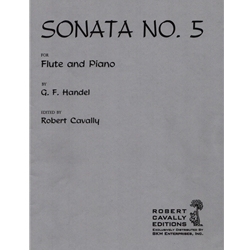 Sonata No. 5 - Flute and Piano