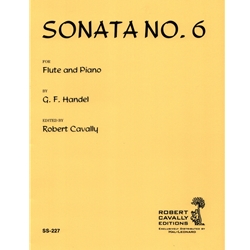 Sonata No. 6 - Flute and Piano