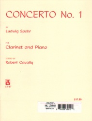 Concerto No. 1 in C Minor, Op. 26 - Clarinet and Piano