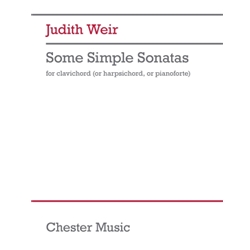 Some Simple Sonatas - for Clavichord (or Harpsichord, or Pianoforte)