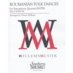 Roumanian Folk Dances - Saxophone Quartet (SATB)