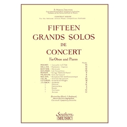 15 Grands Solos de Concert - Oboe and Piano
