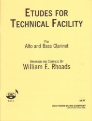 Etudes for Technical Facility - Bass Clarinet (or Alto Clarinet)