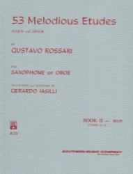 53 Melodious Etudes, Book 2 - Oboe (or Saxophone) Study