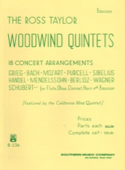 Ross Taylor Woodwind Quintets - Bassoon