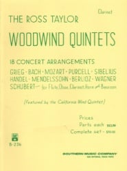 Ross Taylor Woodwind Quintets - Clarinet