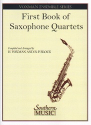 First Book of Saxophone Quartets - Score and Parts (AATB)