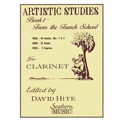 Artistic Studies, Volume 1 (from the French School) - Clarinet