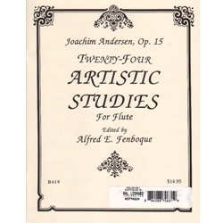 24 Artistic Etudes, Op. 15 - Flute