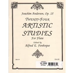 24 Artistic Etudes, Op. 15 - Flute