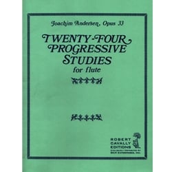 24 Progressive Studies, Op. 33 - Flute