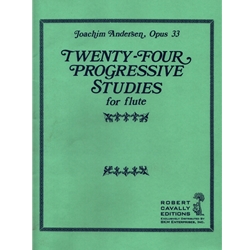 24 Progressive Studies, Op. 33 - Flute