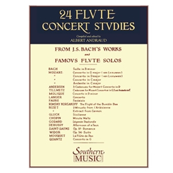 24 Flute Concert Studies