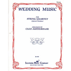 Wedding Music for String Quartet - Score