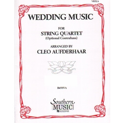 Wedding Music for String Quartet - Viola Part