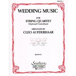 Wedding Music for String Quartet - 1st Violin Part
