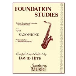 Foundation Studies - Saxophone