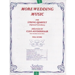 More Wedding Music - String Quartet (Complete Set)