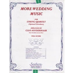 More Wedding Music - String Quartet (Complete Set)