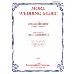 More Wedding Music - Cello Part