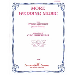 More Wedding Music - Violin 1 Part