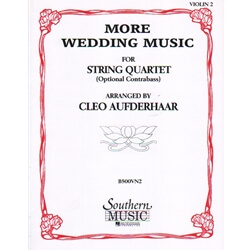 More Wedding Music - Violin 2 Part
